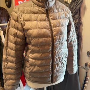 Uniqlo kids Light Brown Puffer Jacket